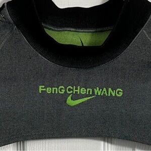 Nike x Feng Chen Wang "Transform Jacket," women's pro long-sleeve knit top, Lg.